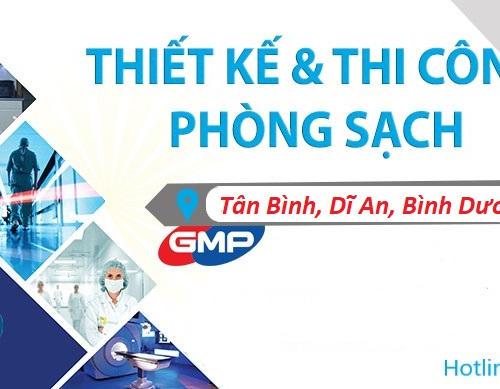 Thiết kế thi công phòng sạch KCN Bình Dương
